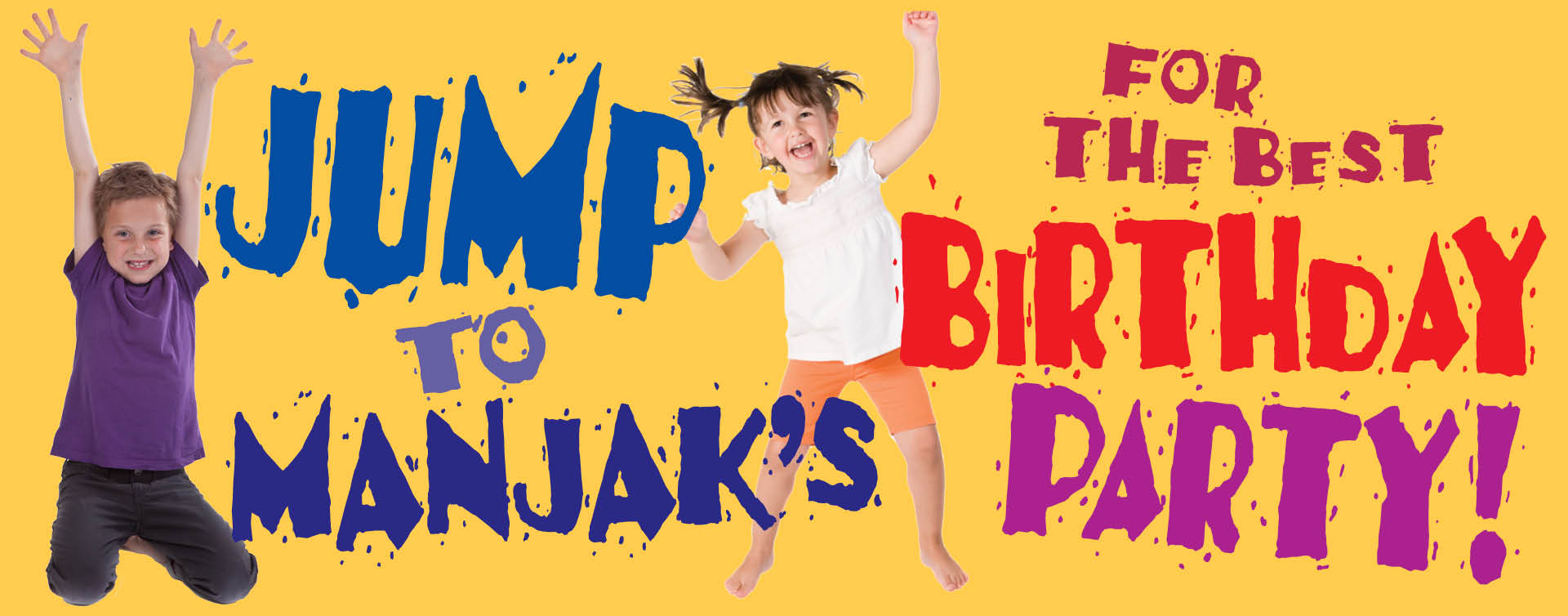 Jump to Manjak's for Your Next Birthday Party